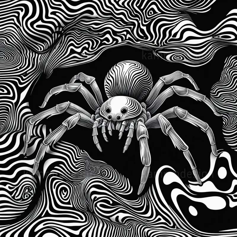 Hypnotic Monochrome Illusions