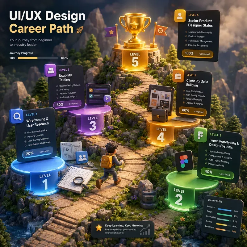 3D Gamified Roadmap Generator