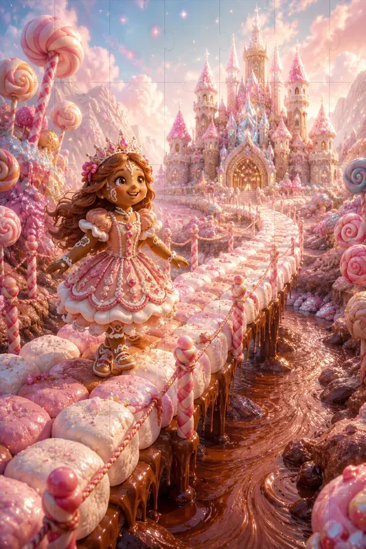 Candyland Fantasy Illustrations