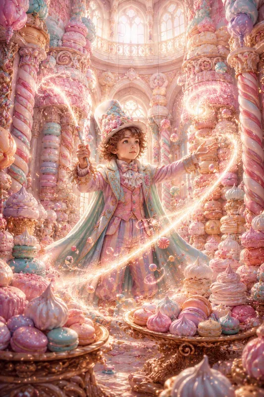Candyland Fantasy Illustrations