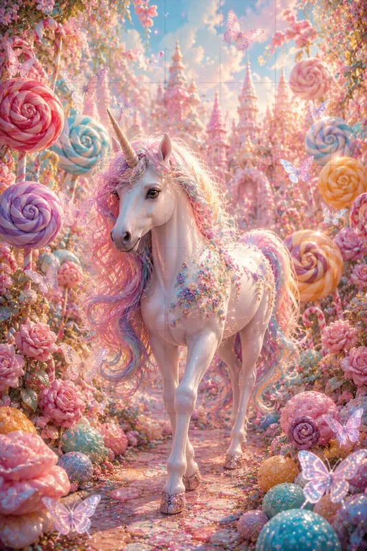 Candyland Fantasy Illustrations