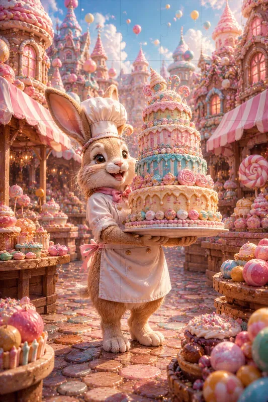 Candyland Fantasy Illustrations