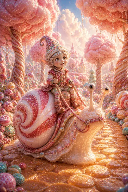 Candyland Fantasy Illustrations