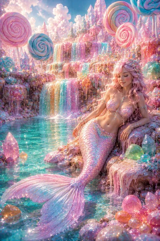 Candyland Fantasy Illustrations