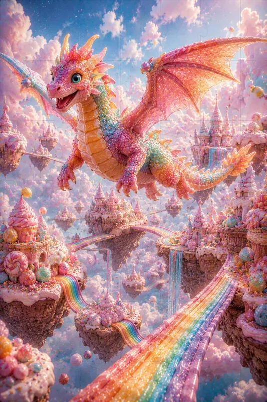Candyland Fantasy Illustrations