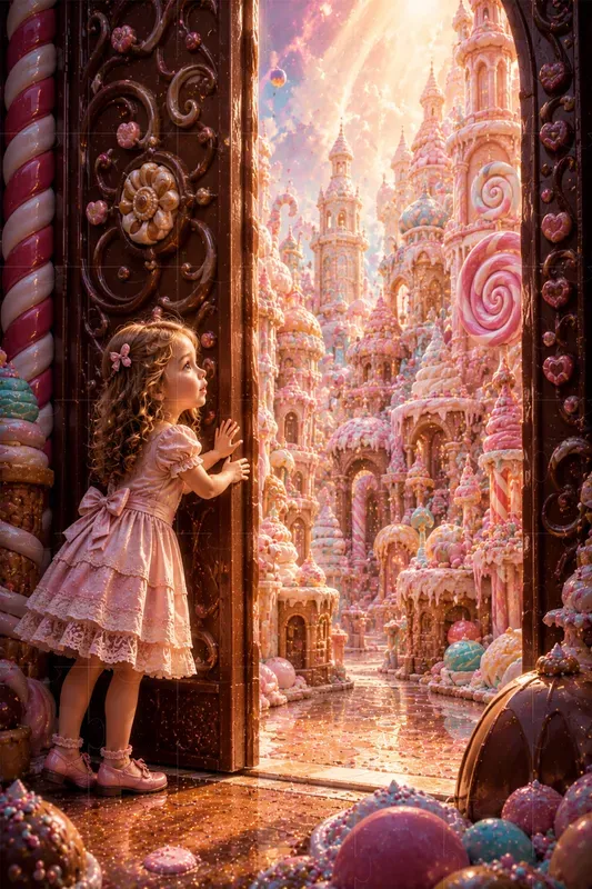 Candyland Fantasy Illustrations