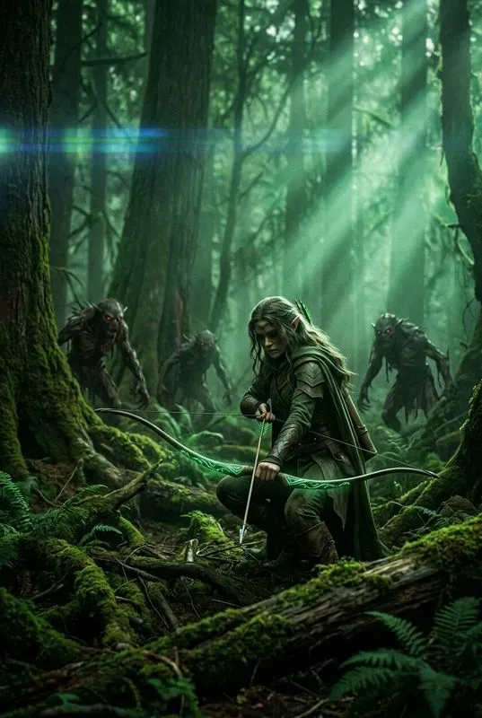 1980s Dark Fantasy Action Stills