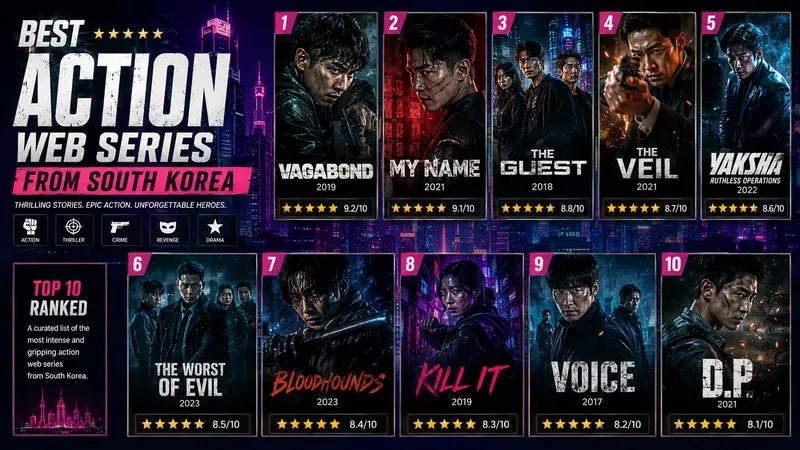 Web Series Ranking Posters