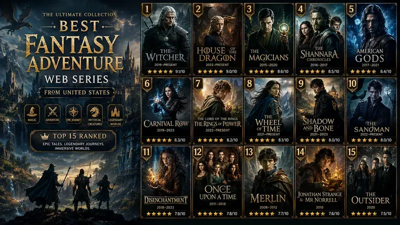 Web Series Ranking Posters