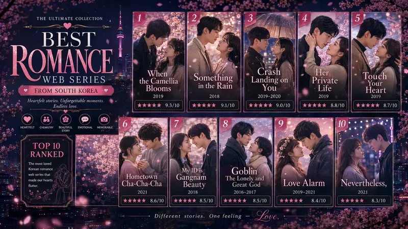 Web Series Ranking Posters