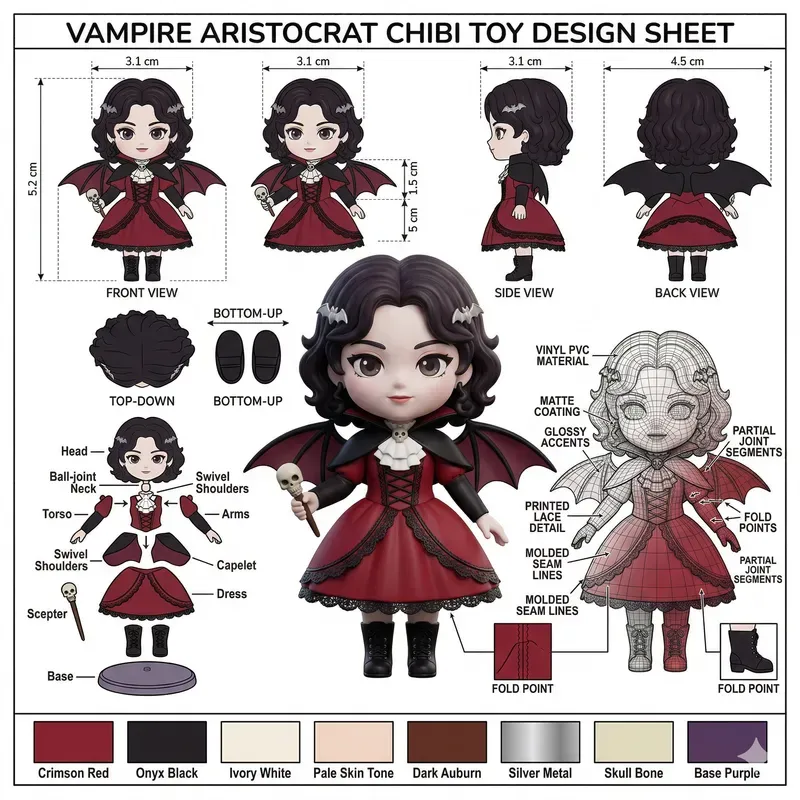 3D Chibi Toy Blueprints