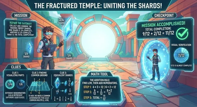 Math Mission Visual Challenges
