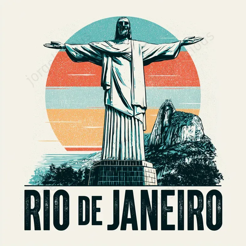 Retro Landmark Travel Poster Designs