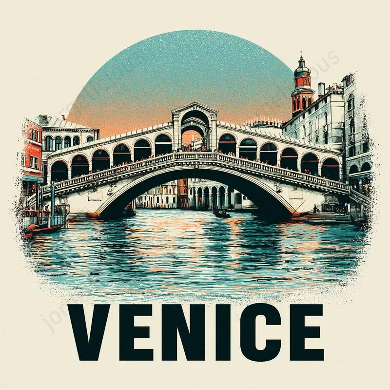 Retro Landmark Travel Poster Designs