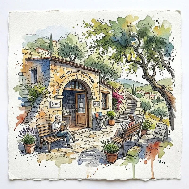 Architectural Watercolor Sketches