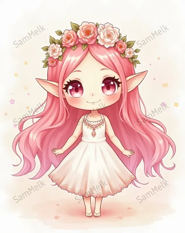 Adorable Kawaii Chibi Anime Characters