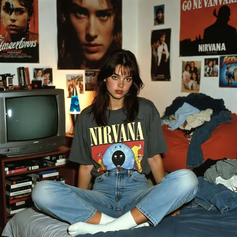 90s Cinematic Bedroom Scenes