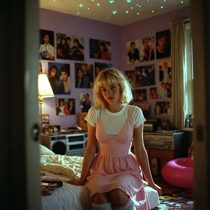 90s Cinematic Bedroom Scenes