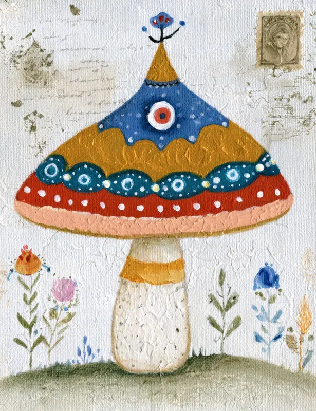 Painted Animals Junk Journal Half Papers
