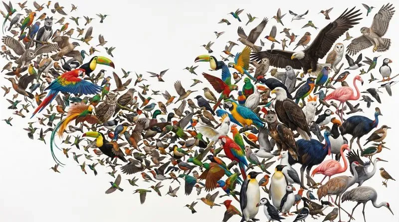 Dense Collection Array Collage Art