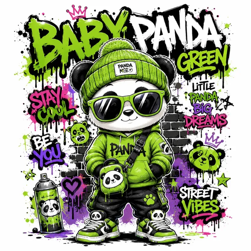 Graffiti Cartoon Tshirt Packs