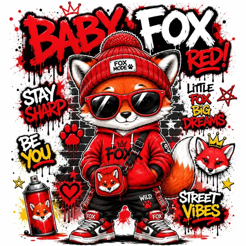 Graffiti Cartoon Tshirt Packs
