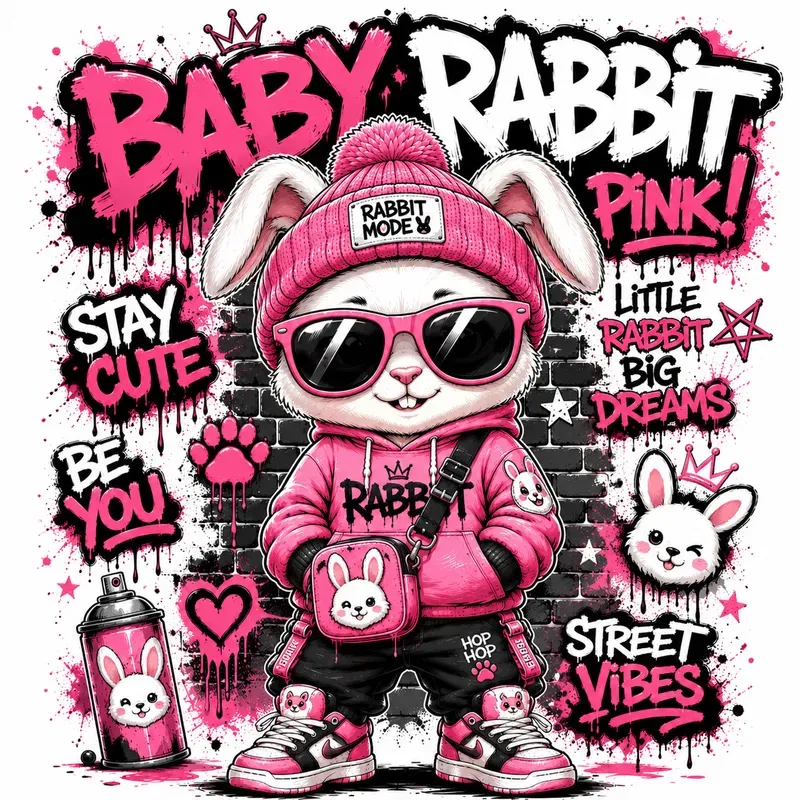 Graffiti Cartoon Tshirt Packs