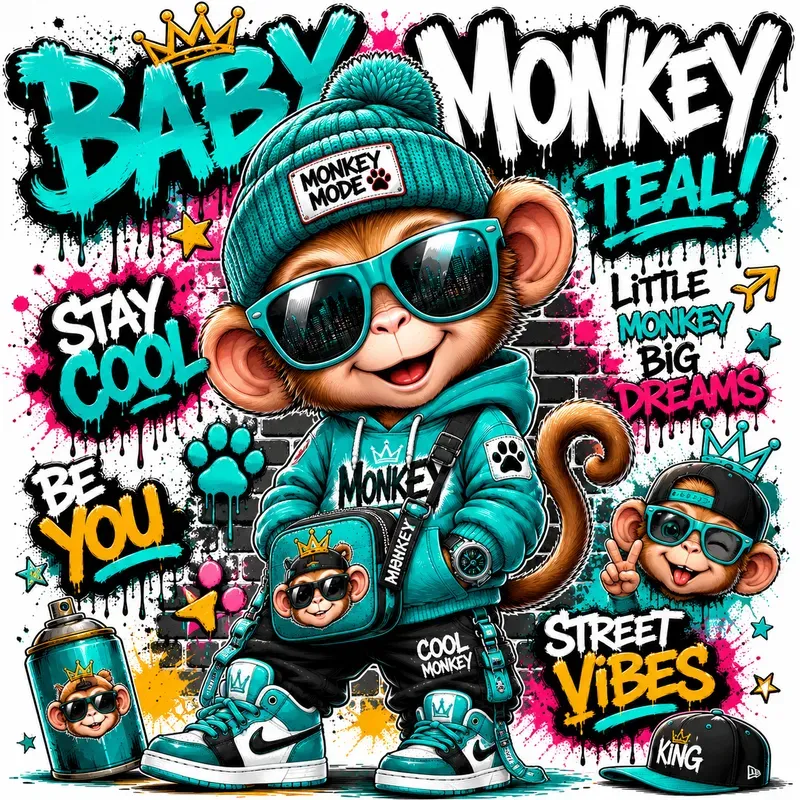 Graffiti Cartoon Tshirt Packs