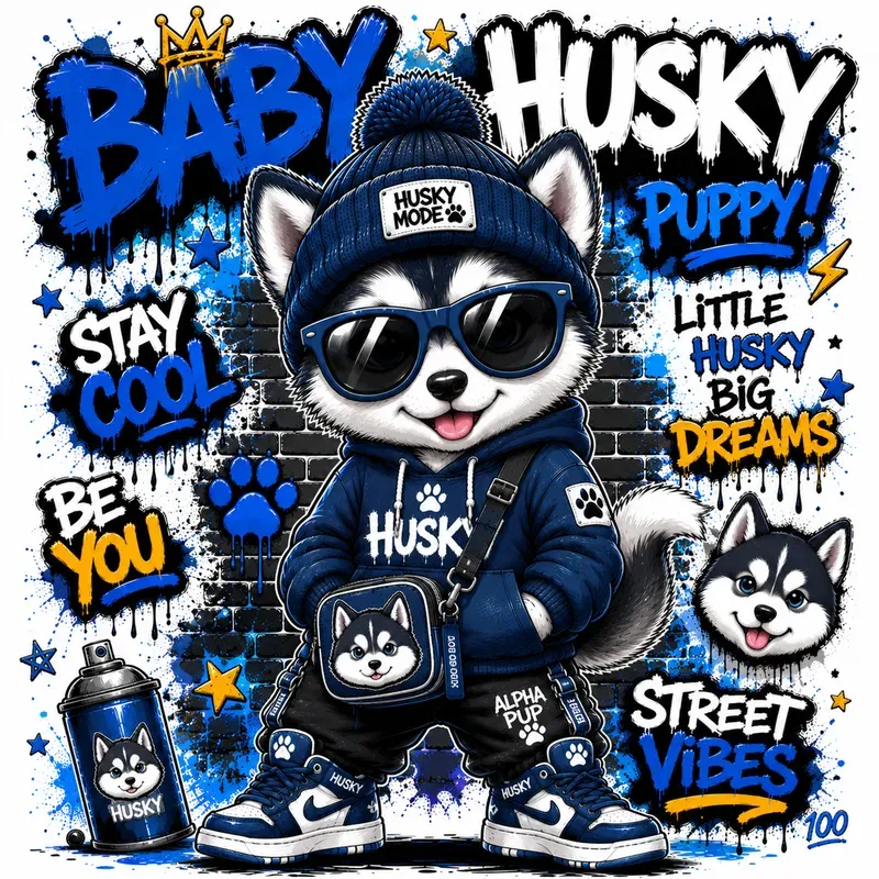 Graffiti Cartoon Tshirt Packs