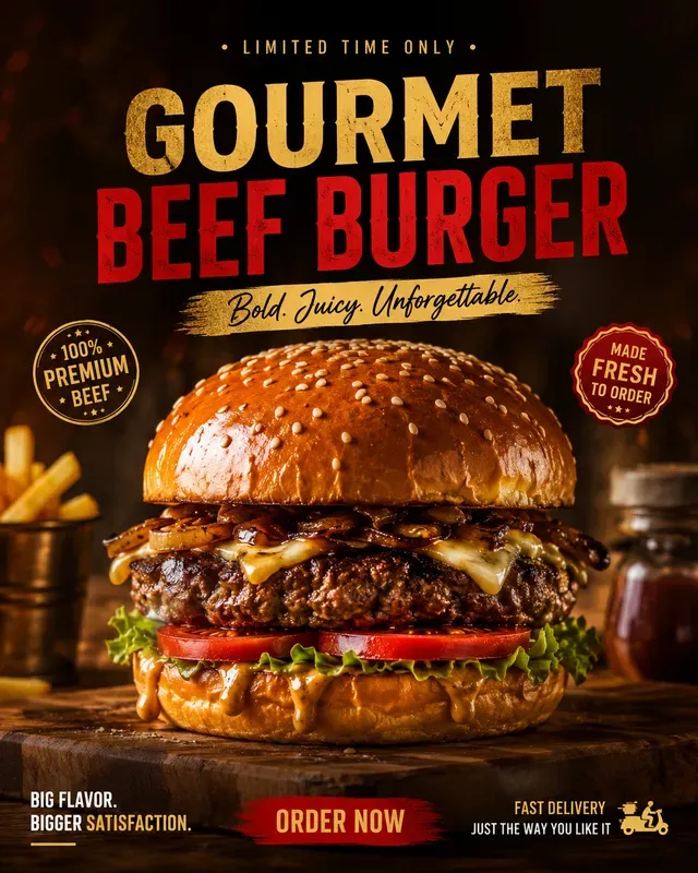 Food Ad Poster Creators