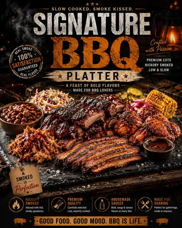 Food Ad Poster Creators
