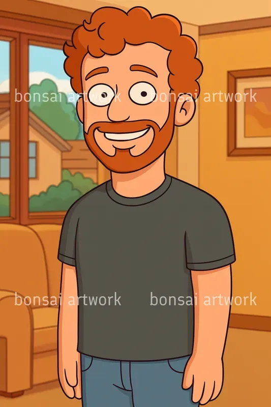 Cartoon Sitcom Character Portraits