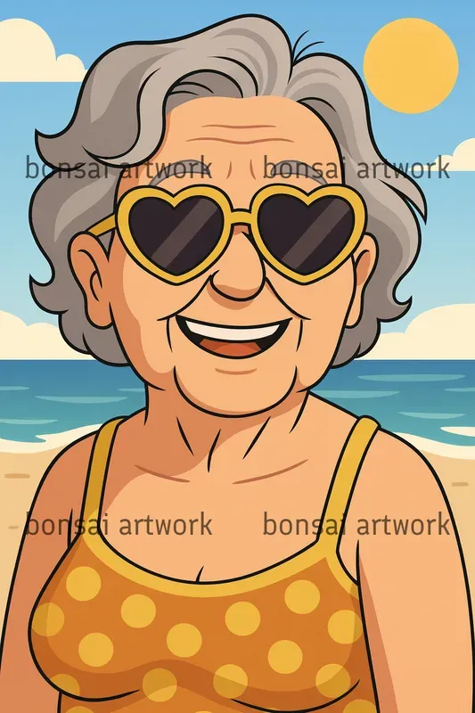 Cartoon Sitcom Character Portraits