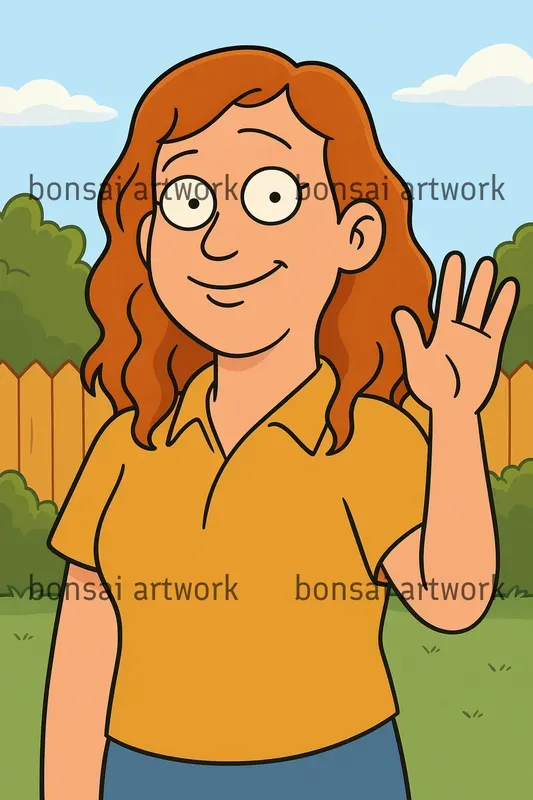 Cartoon Sitcom Character Portraits