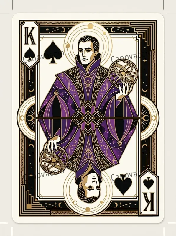 Art Deco Luxury Playing Card Faces