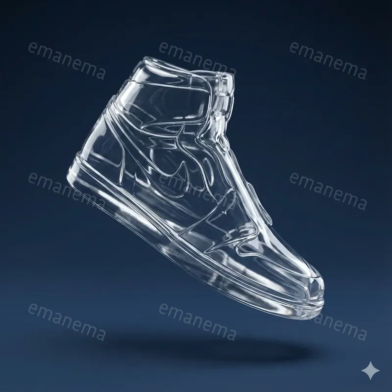 Clear Polished Glass Objects