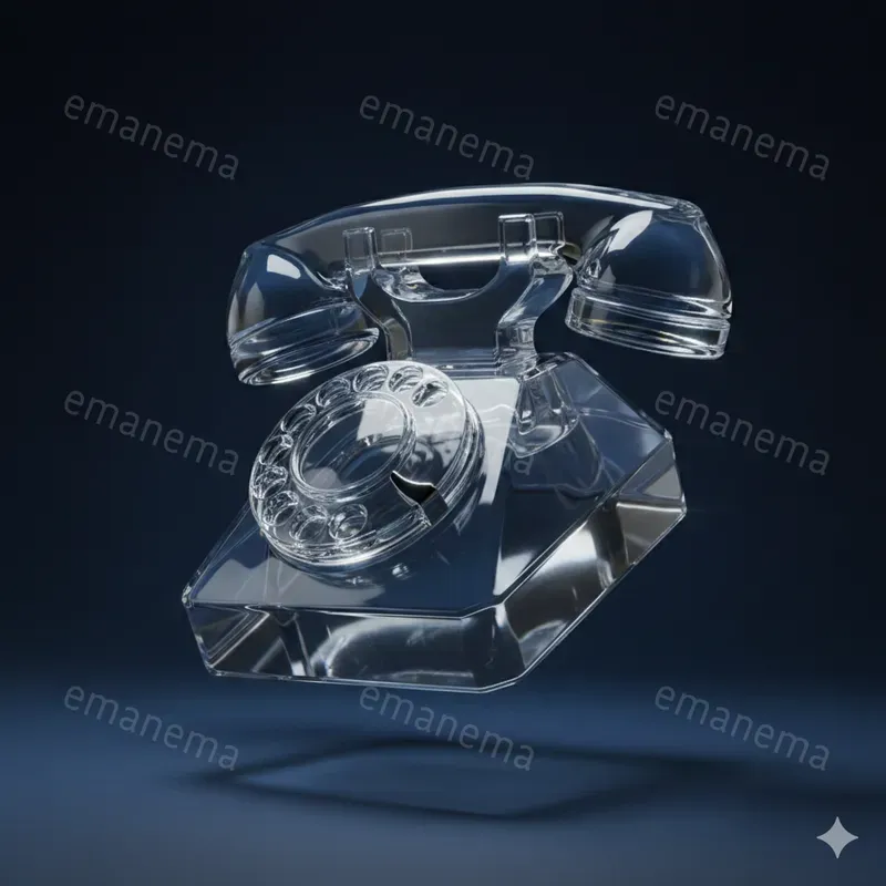 Clear Polished Glass Objects
