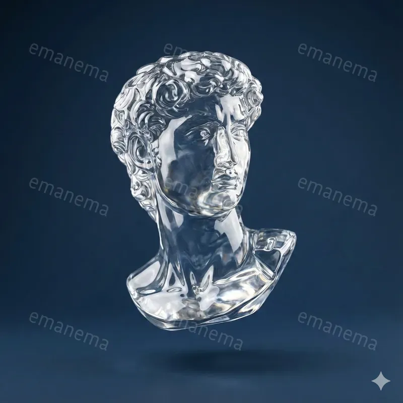 Clear Polished Glass Objects