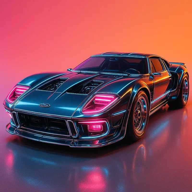 Retro Futuristic Vehicles