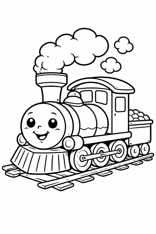 Bold Borderless Kids Coloring