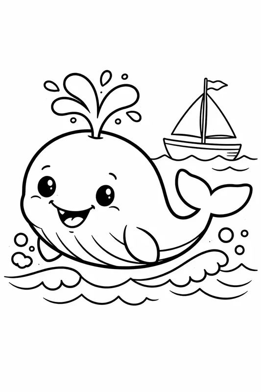 Bold Borderless Kids Coloring