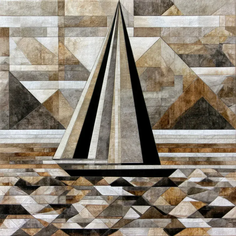 Geometric Textured Wall Art