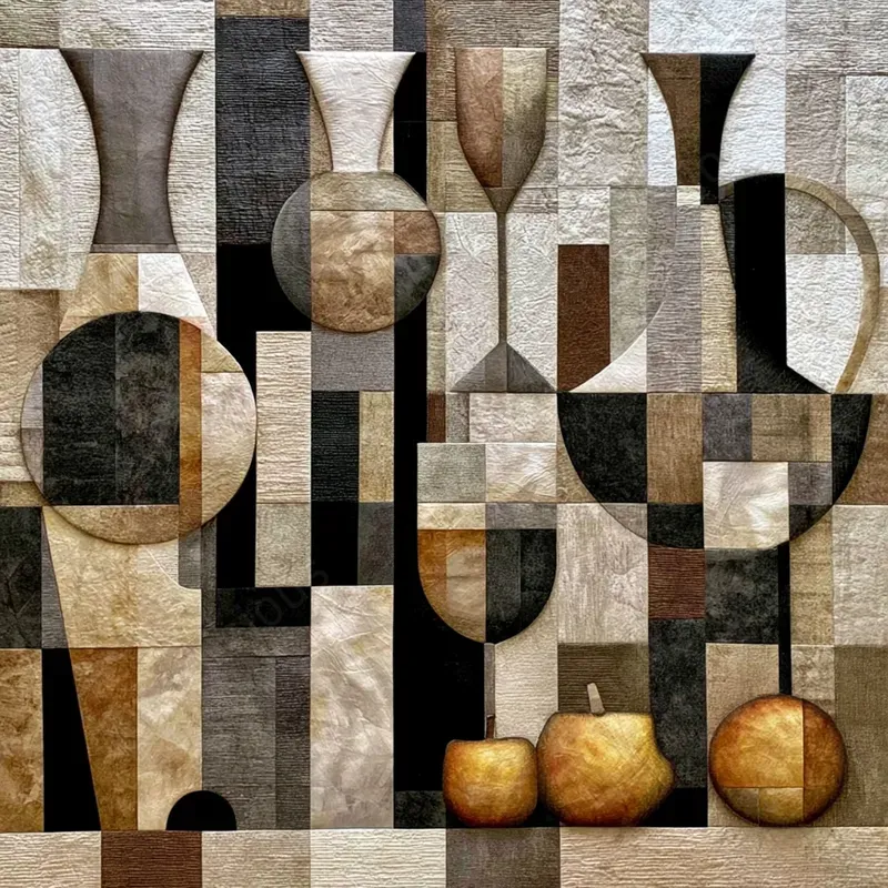 Geometric Textured Wall Art