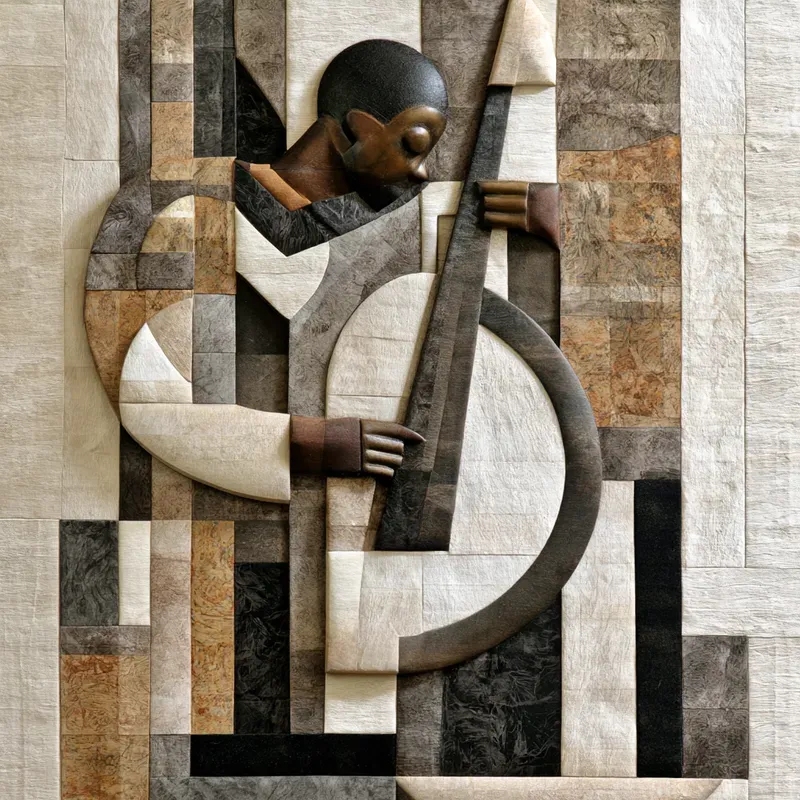 Geometric Textured Wall Art