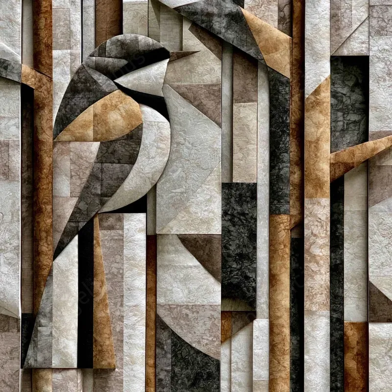 Geometric Textured Wall Art