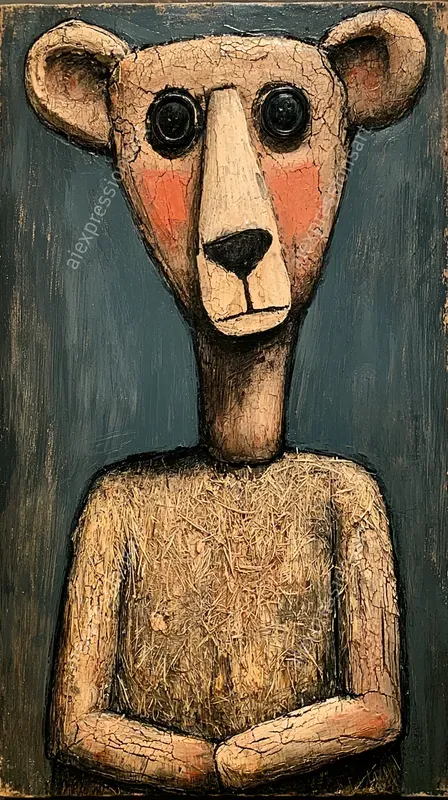 Macabre Vintage Toy Outsider Art