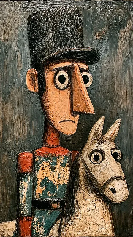 Macabre Vintage Toy Outsider Art