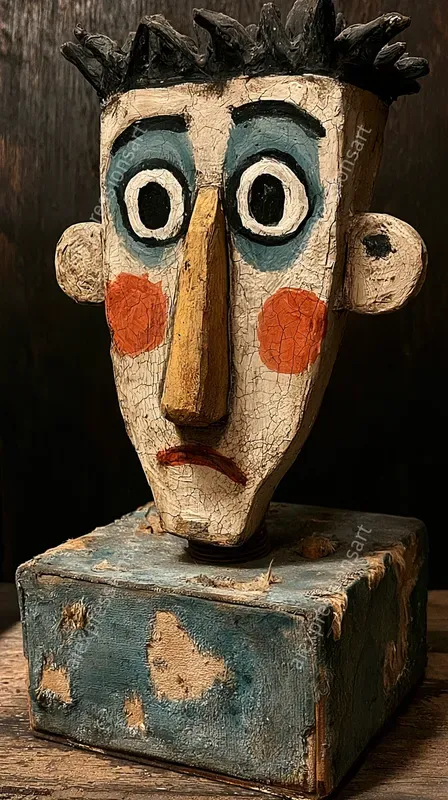 Macabre Vintage Toy Outsider Art