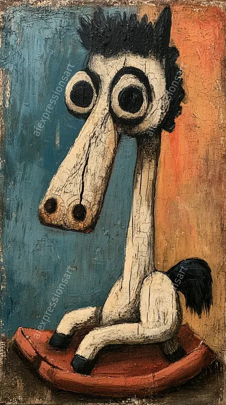 Macabre Vintage Toy Outsider Art