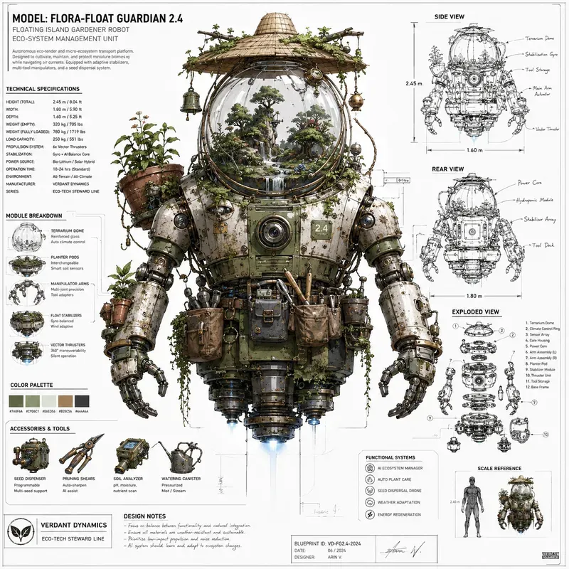 Blueprint Character Artifact Generator